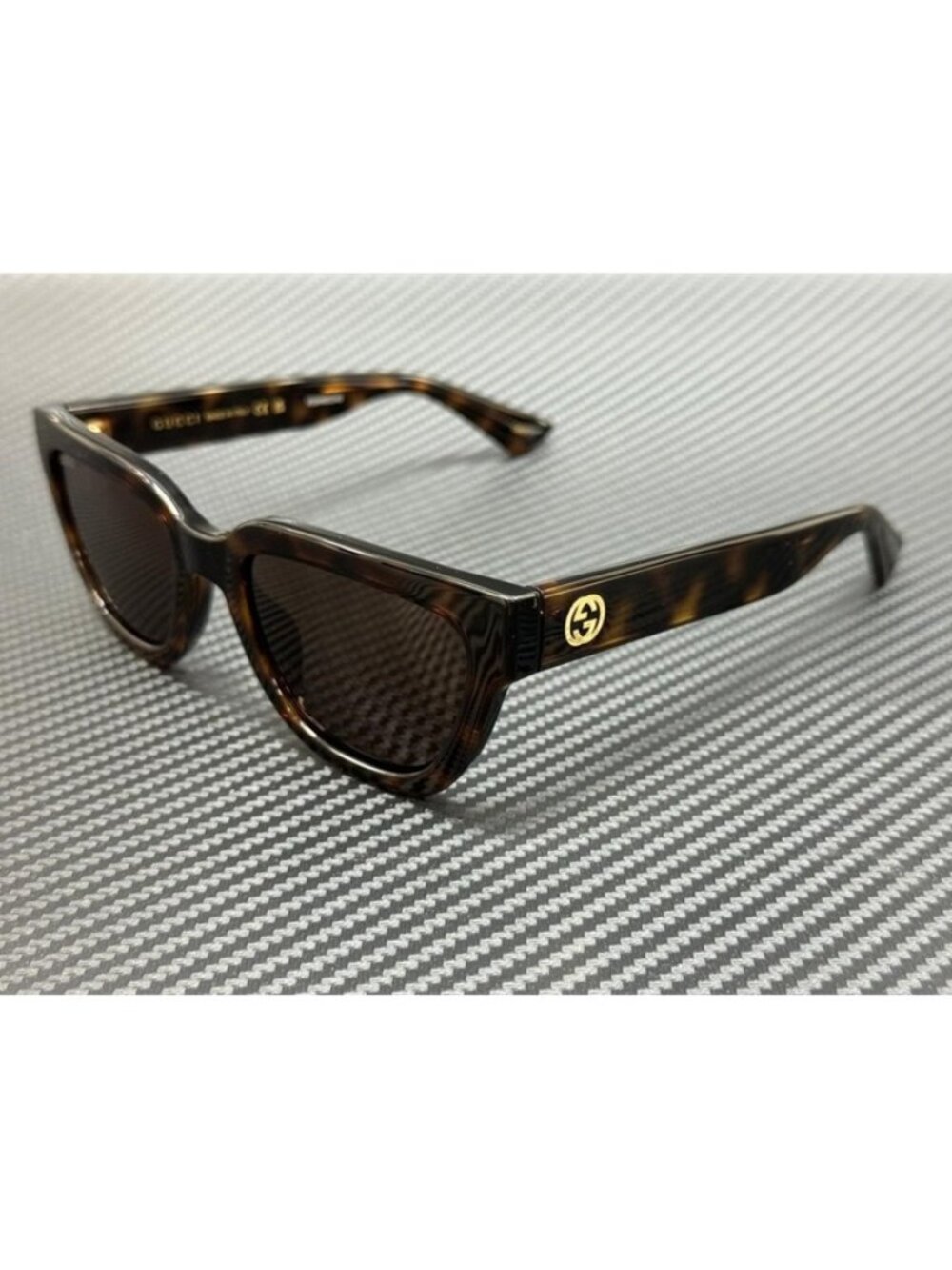 New Gucci Women Havana Brown Sunglasses 54-20-140